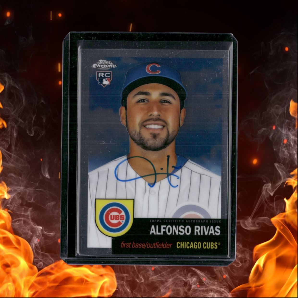 2022 Topps Chrome Platinum Anniversary Alfonso Rivas Rookie Auto #CPA-AR