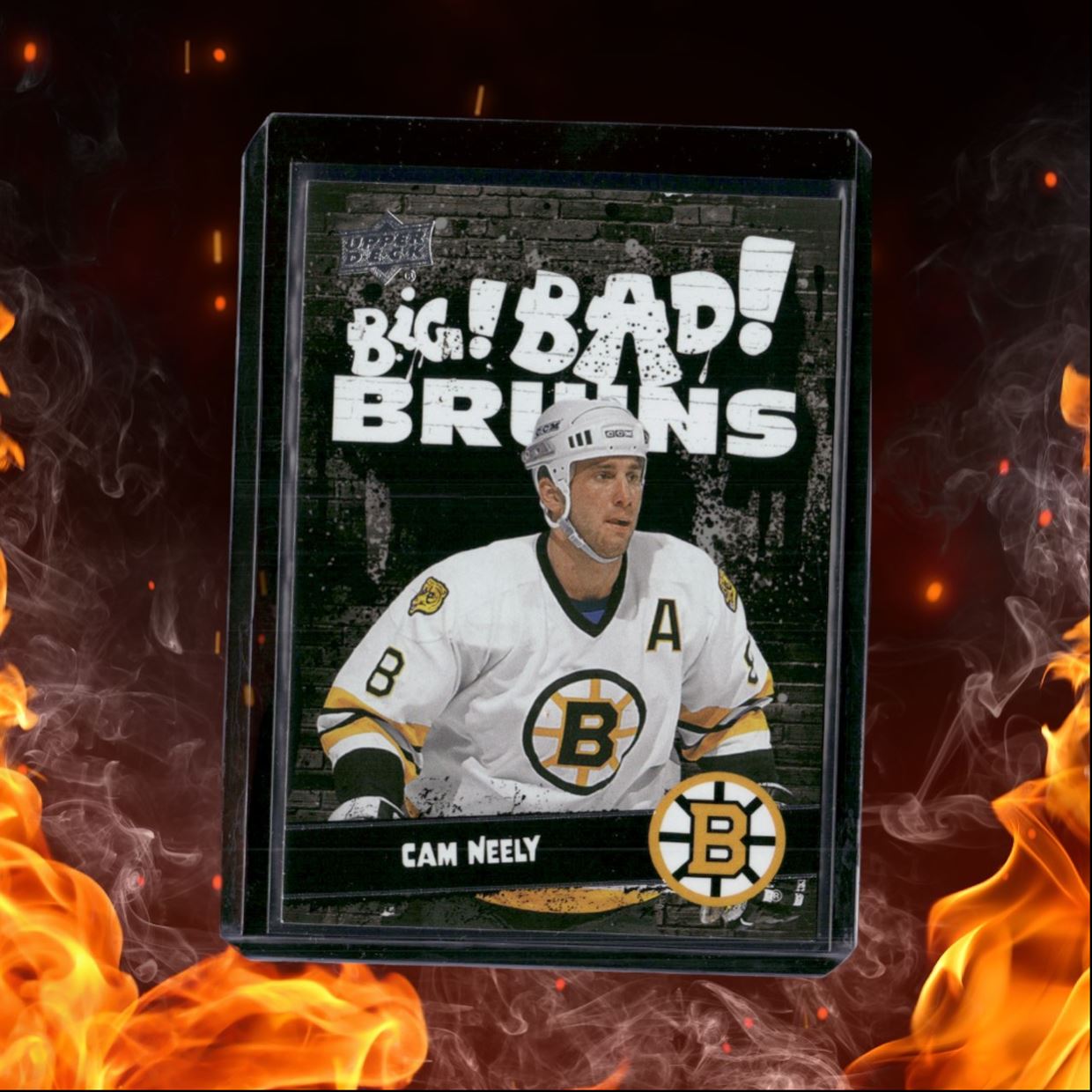 2023-24 Upper Deck Boston Bruins Centennial Cam Neely Big! Bad! Bruins #100