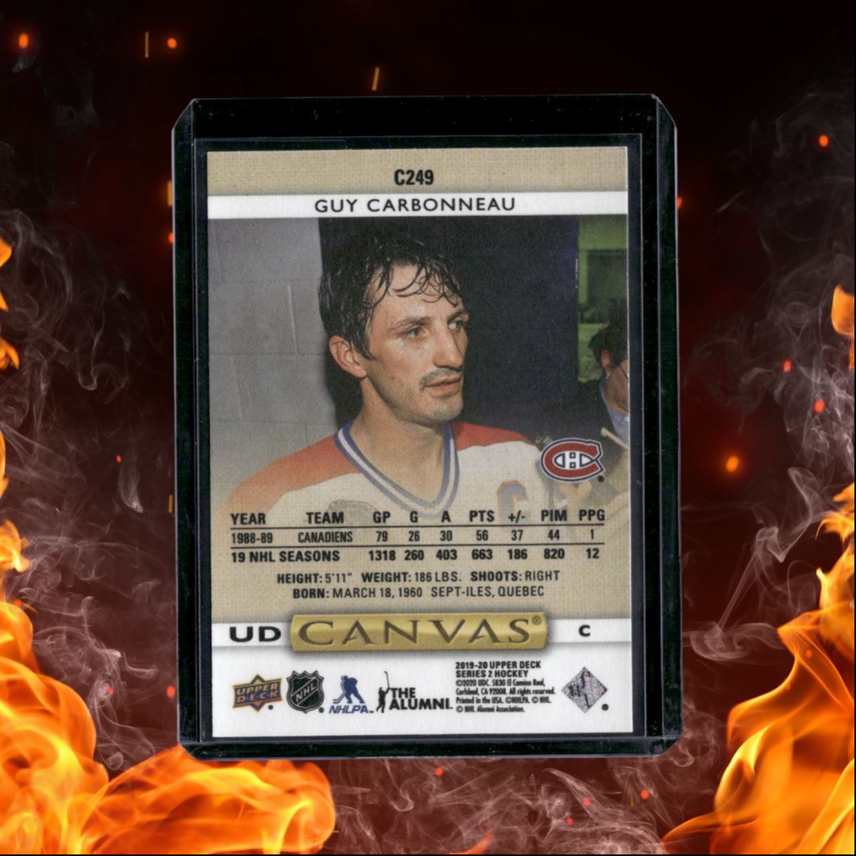 2019-20 Upper Deck Guy Carbonneau UD Retired Canvas Legends #C249