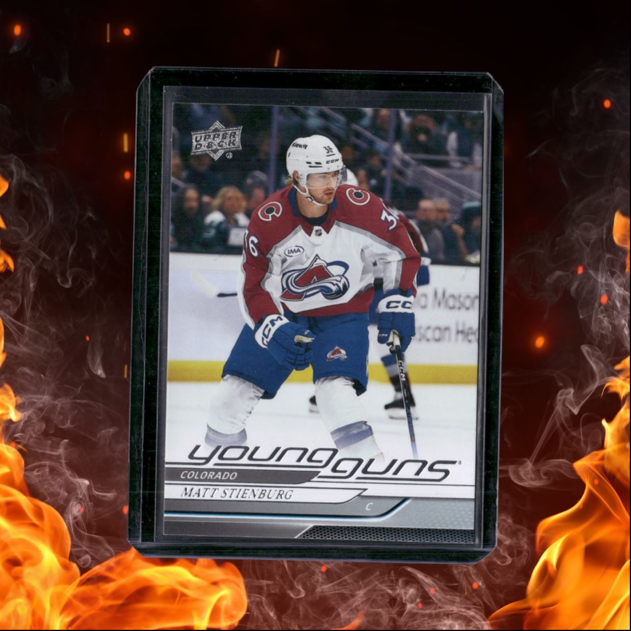 2024-25 Upper Deck Matt Stienburg Young Guns Rookie #486