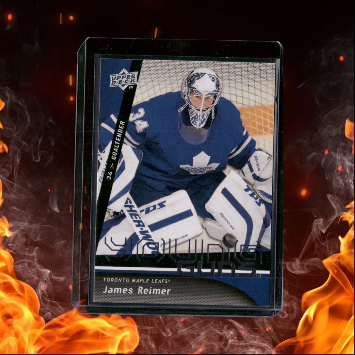 2009-10 Upper Deck James Reimer Young Guns Rookie #493