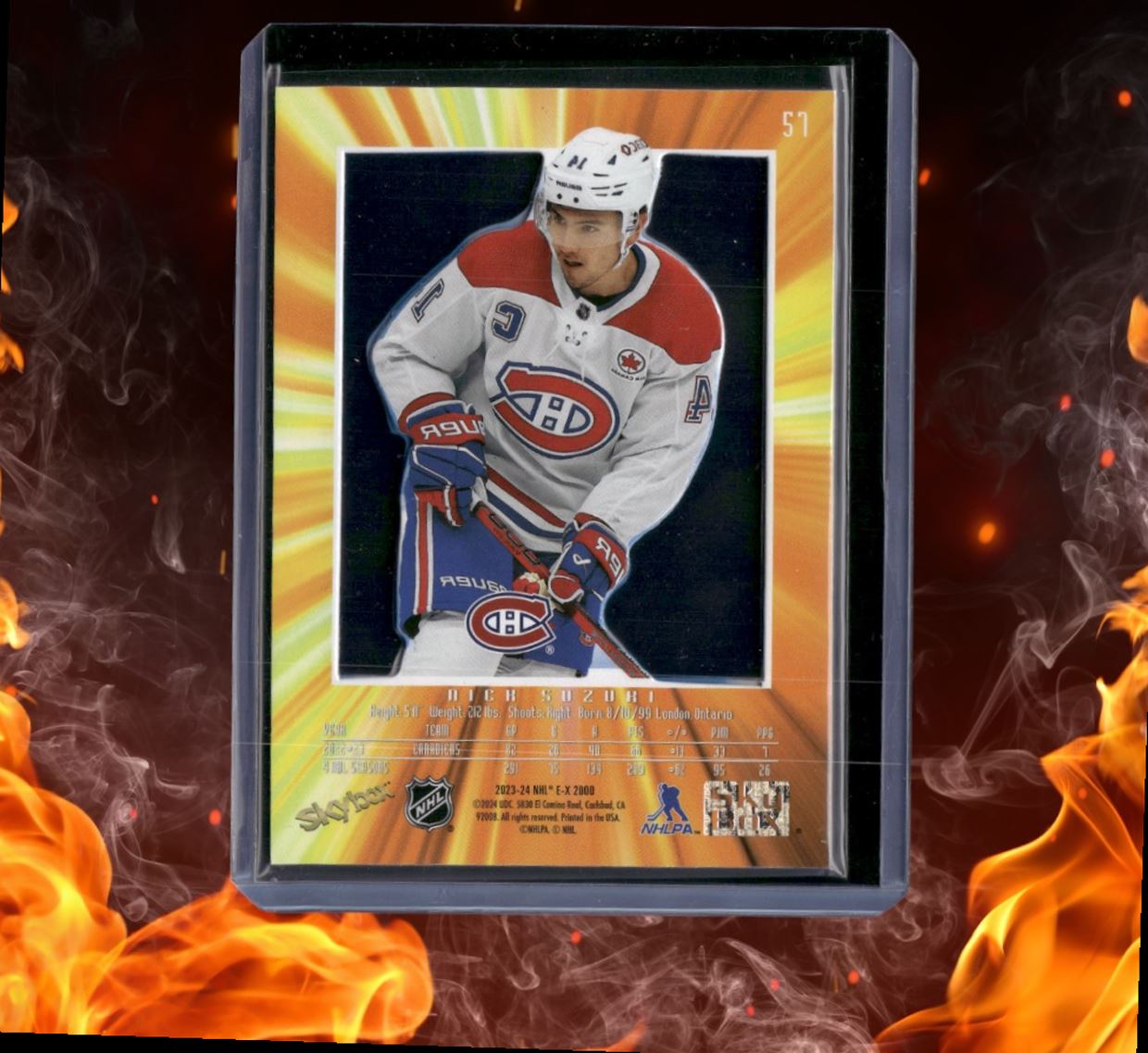 2023-24 SkyBox EX 2000 Nick Suzuki (A) #57