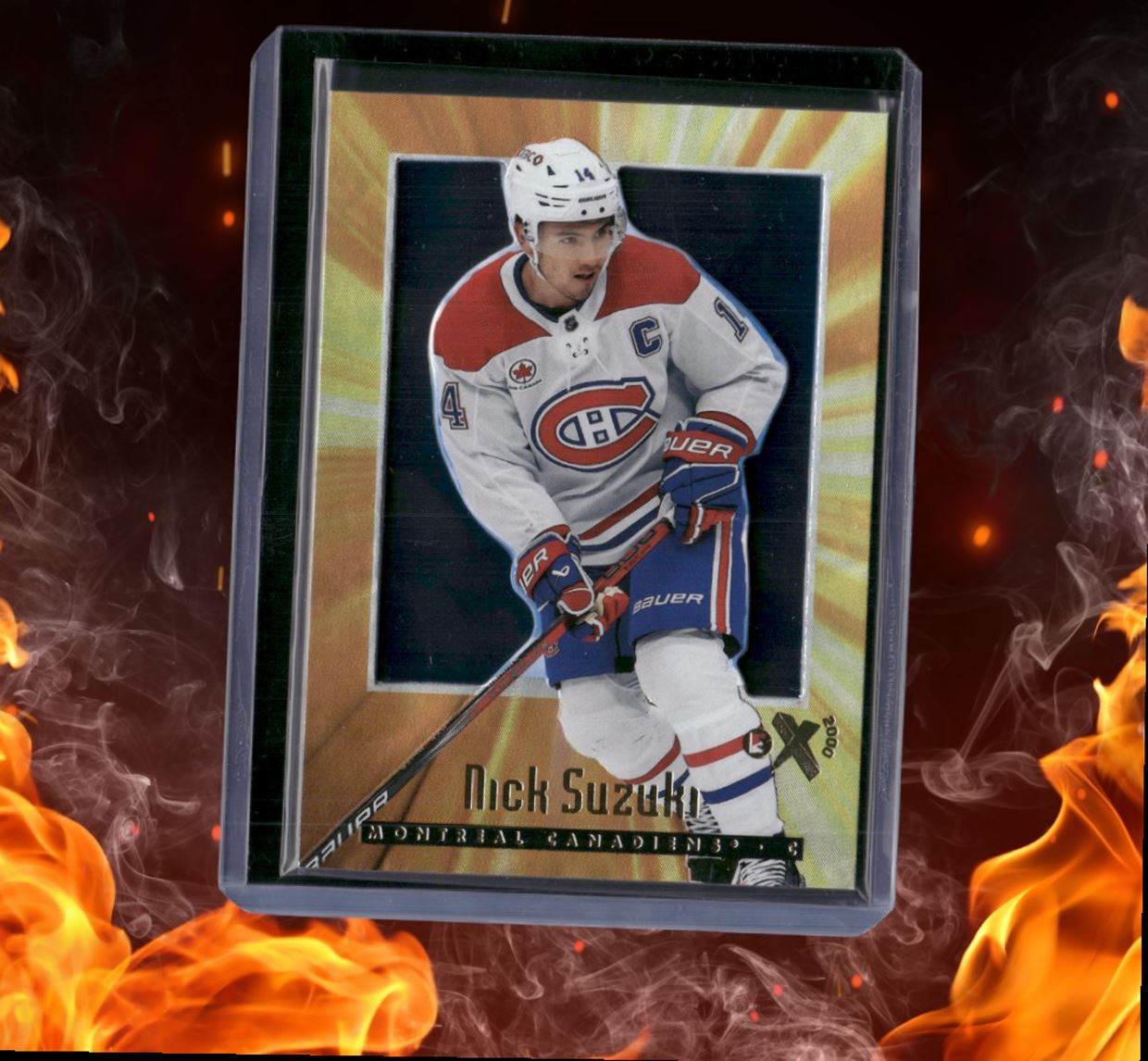 2023-24 SkyBox EX 2000 Nick Suzuki (A) #57