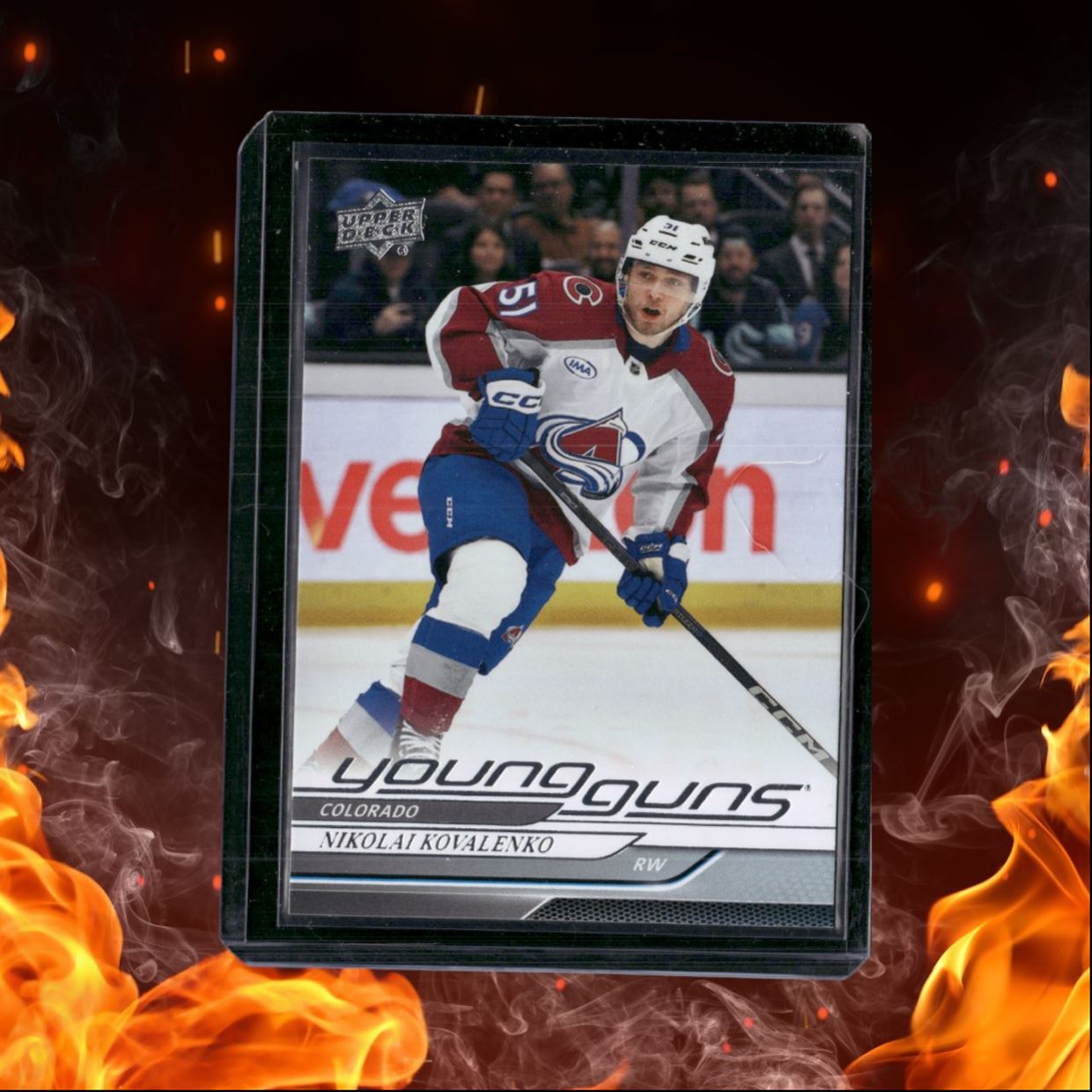 2024-25 Upper Deck Nikolai Kovalenko Young Guns (A) Rookie #466