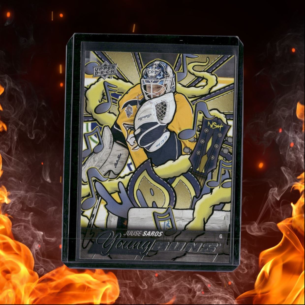 2024-25 Upper Deck Juuse Saros Renewed Young Guns #464