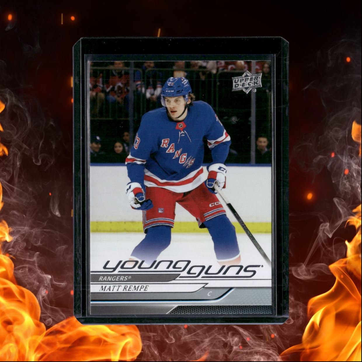 2024-25 Upper Deck Matt Rempe Young Guns (A) Rookie #216
