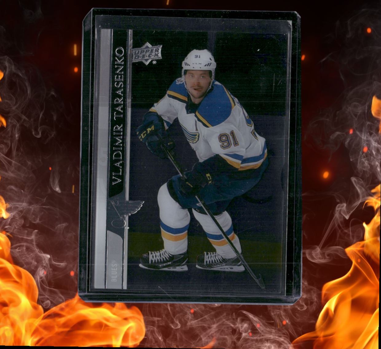 2020-21 Upper Deck Vladimir Tarasenko Clear Cut SP #408