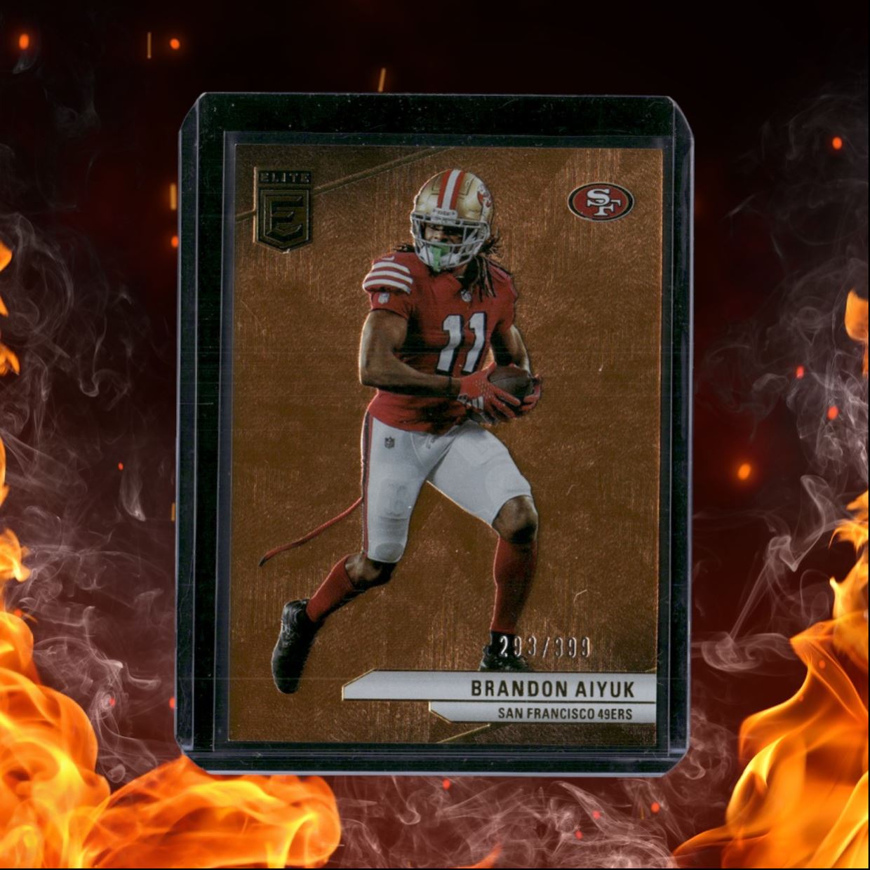2024 Panini Donruss Elite Brandon Aiyuk Orange 293/399 #41