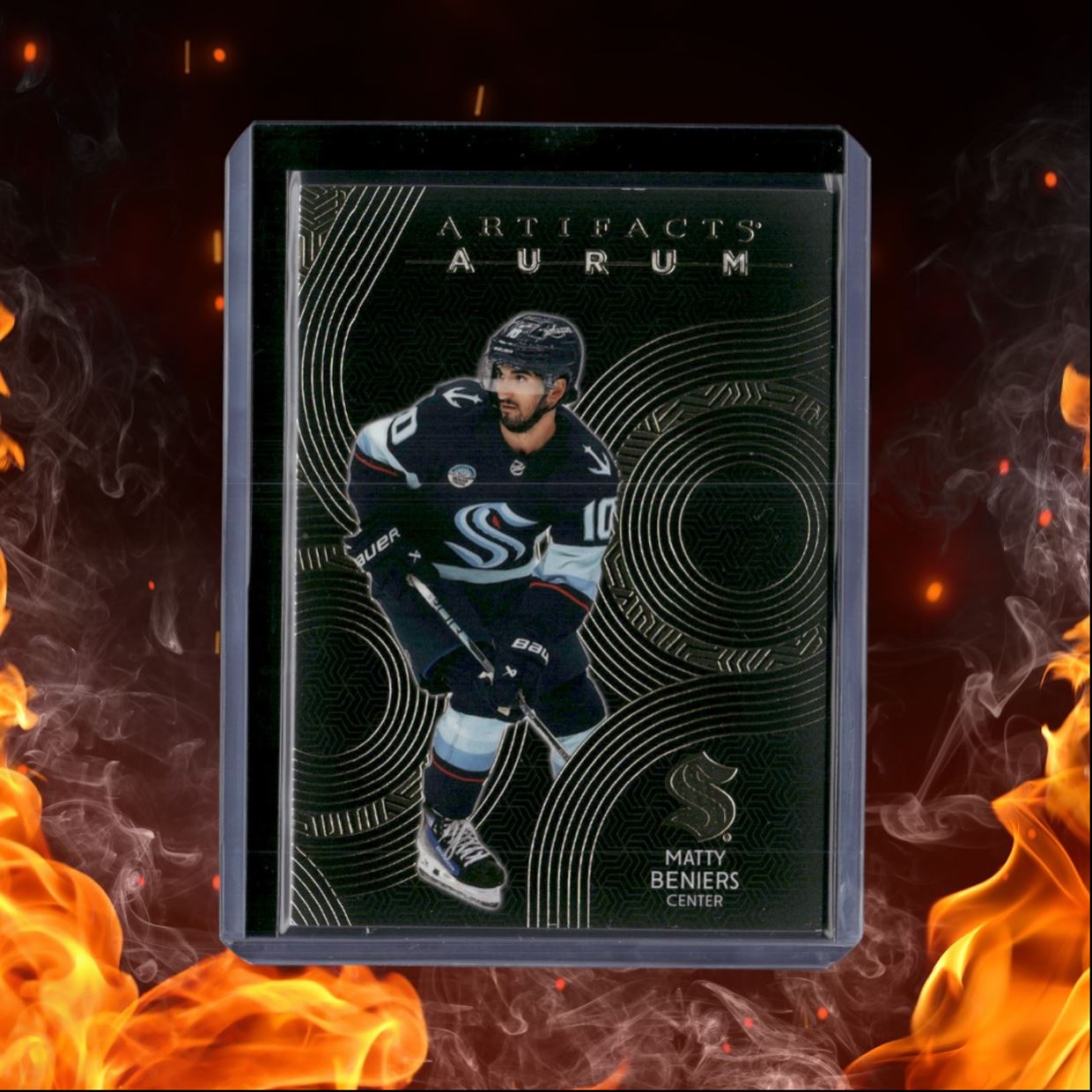 2024-25 Upper Deck Artifacts Matty Beniers Aurum #A-MB