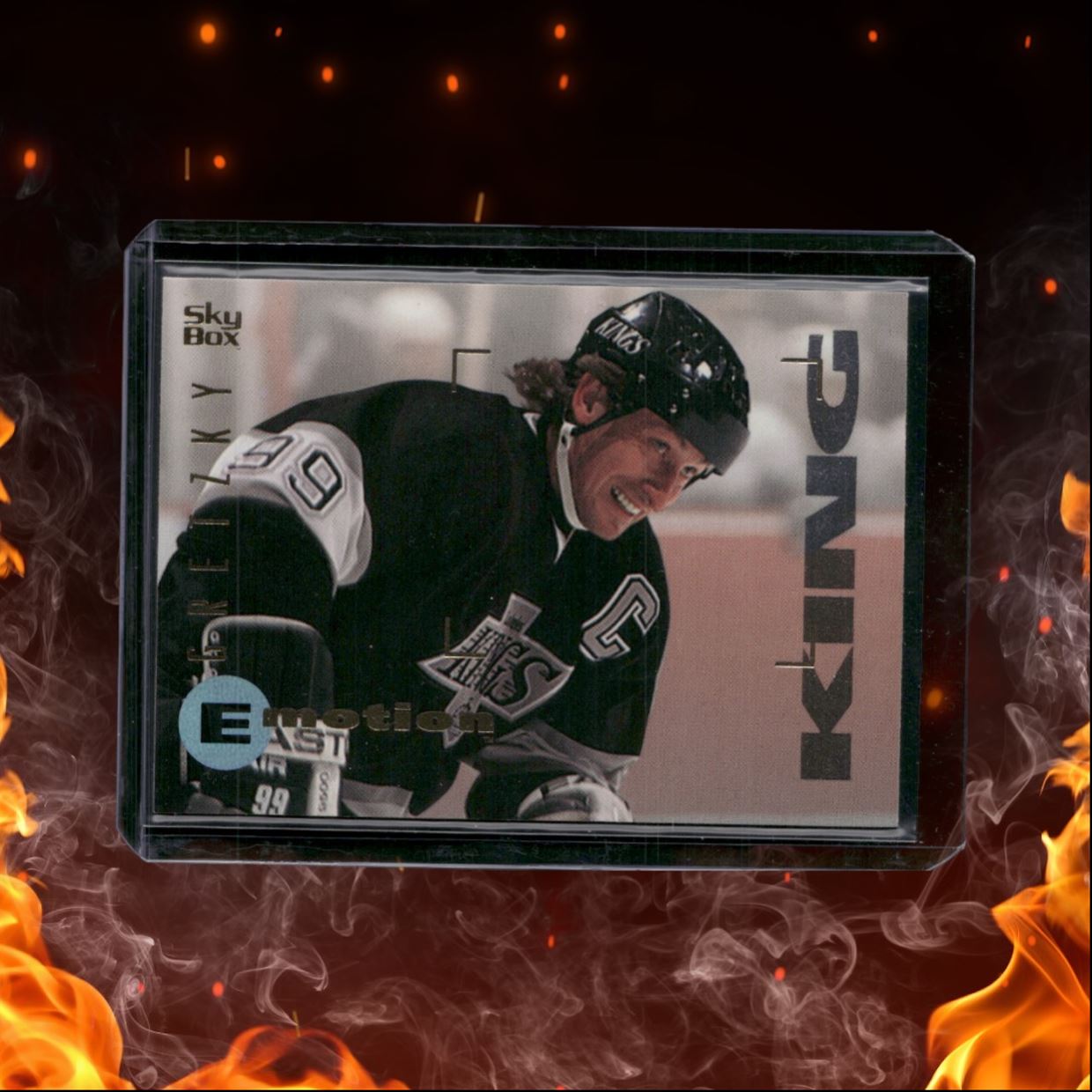 1995-96 SkyBox Wayne Gretzky Emotion #81