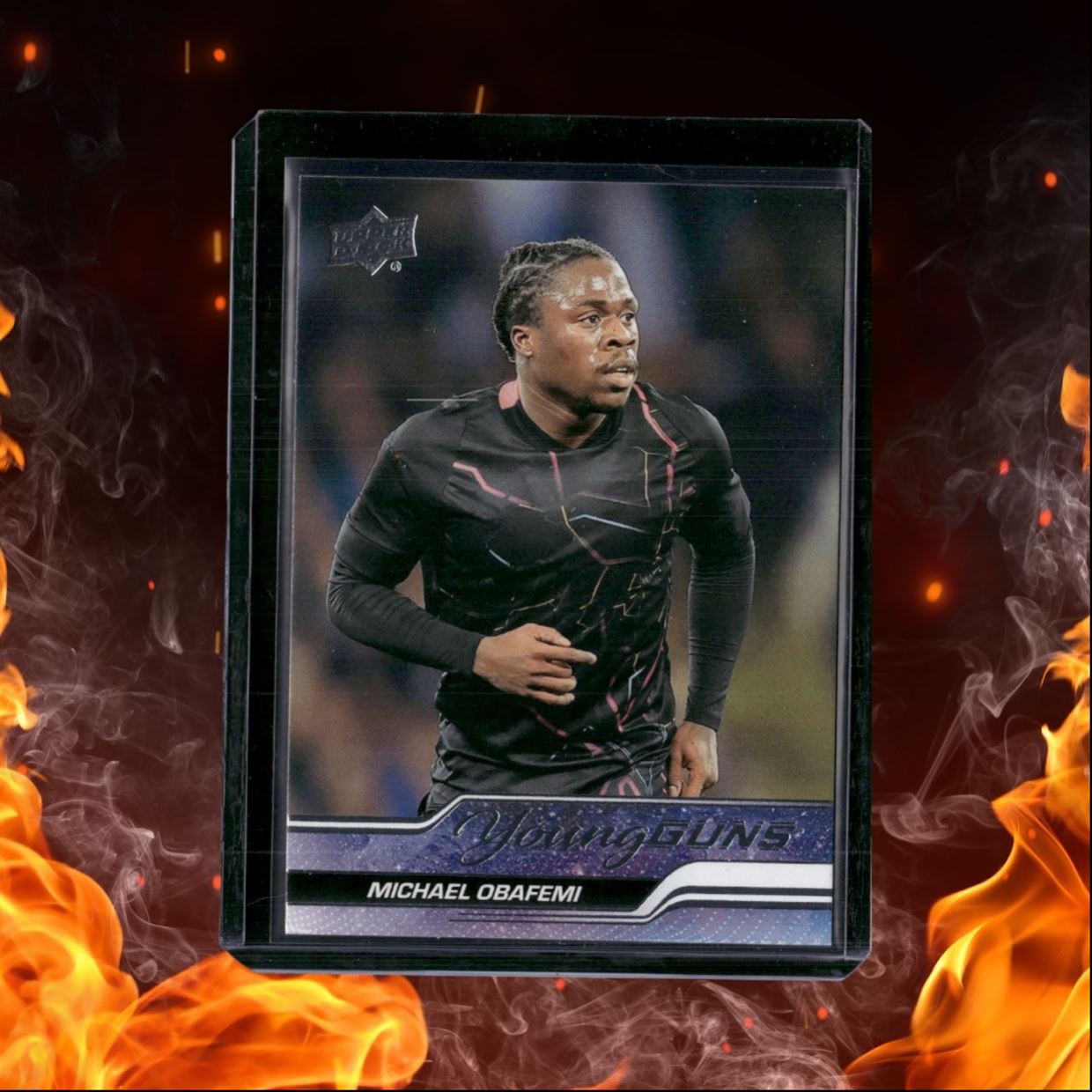 2024 Upper Deck Goodwin Champions Michael Obafemi Young Guns (C) Rookie #YG-38