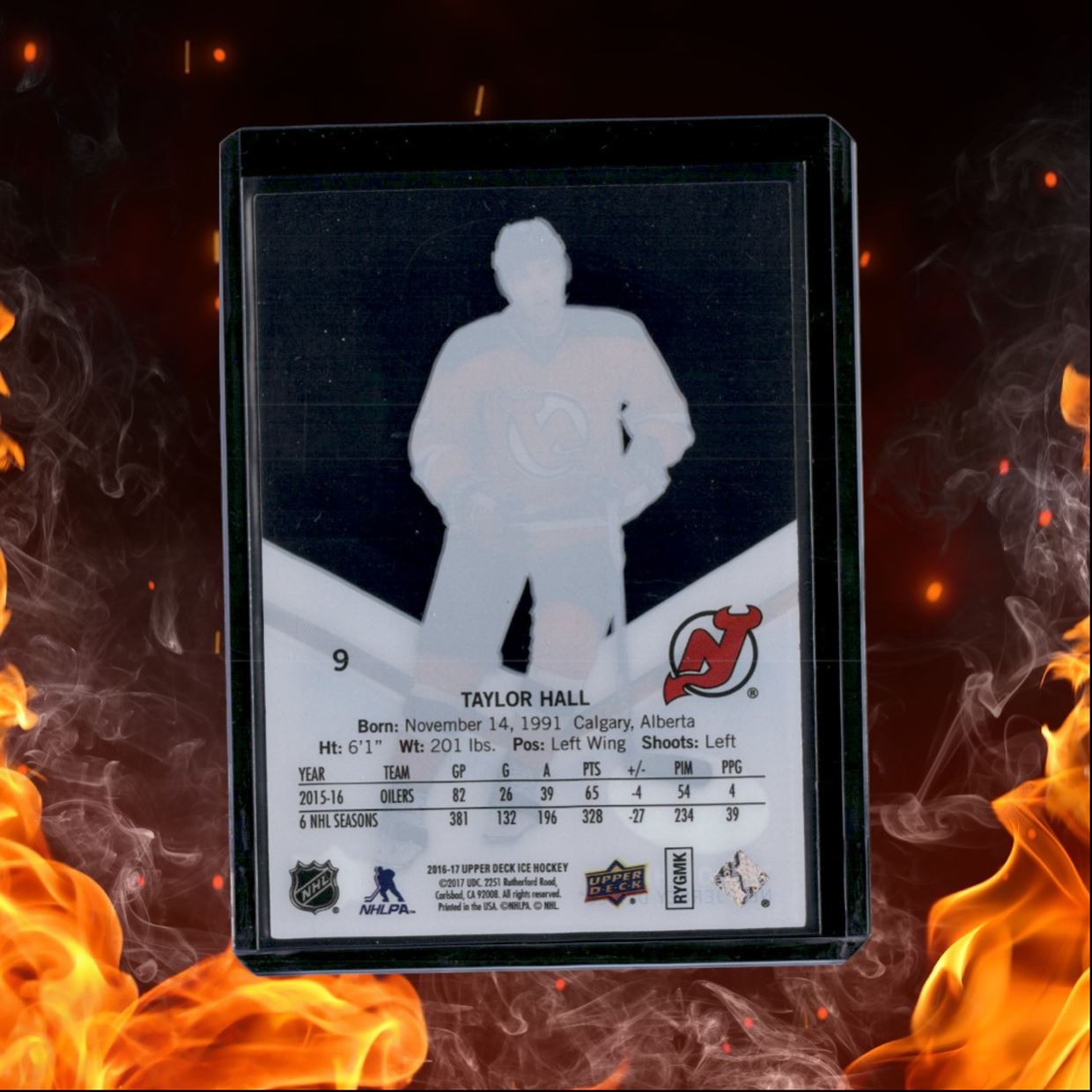 2016-17 Upper Deck ICE Taylor Hall #9