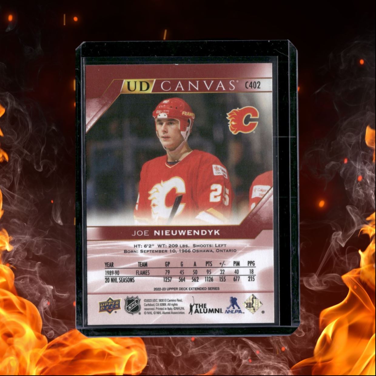 2022-23 Upper Deck Joe Nieuwendyk Legends Canvas SP #CT-24