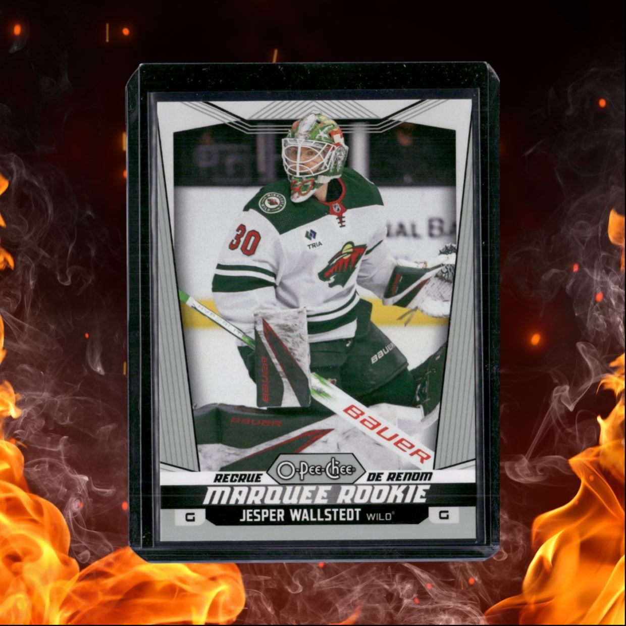 2024-25 O-Pee-Chee Jesper Wallstedt Marquee (B) Rookie #541