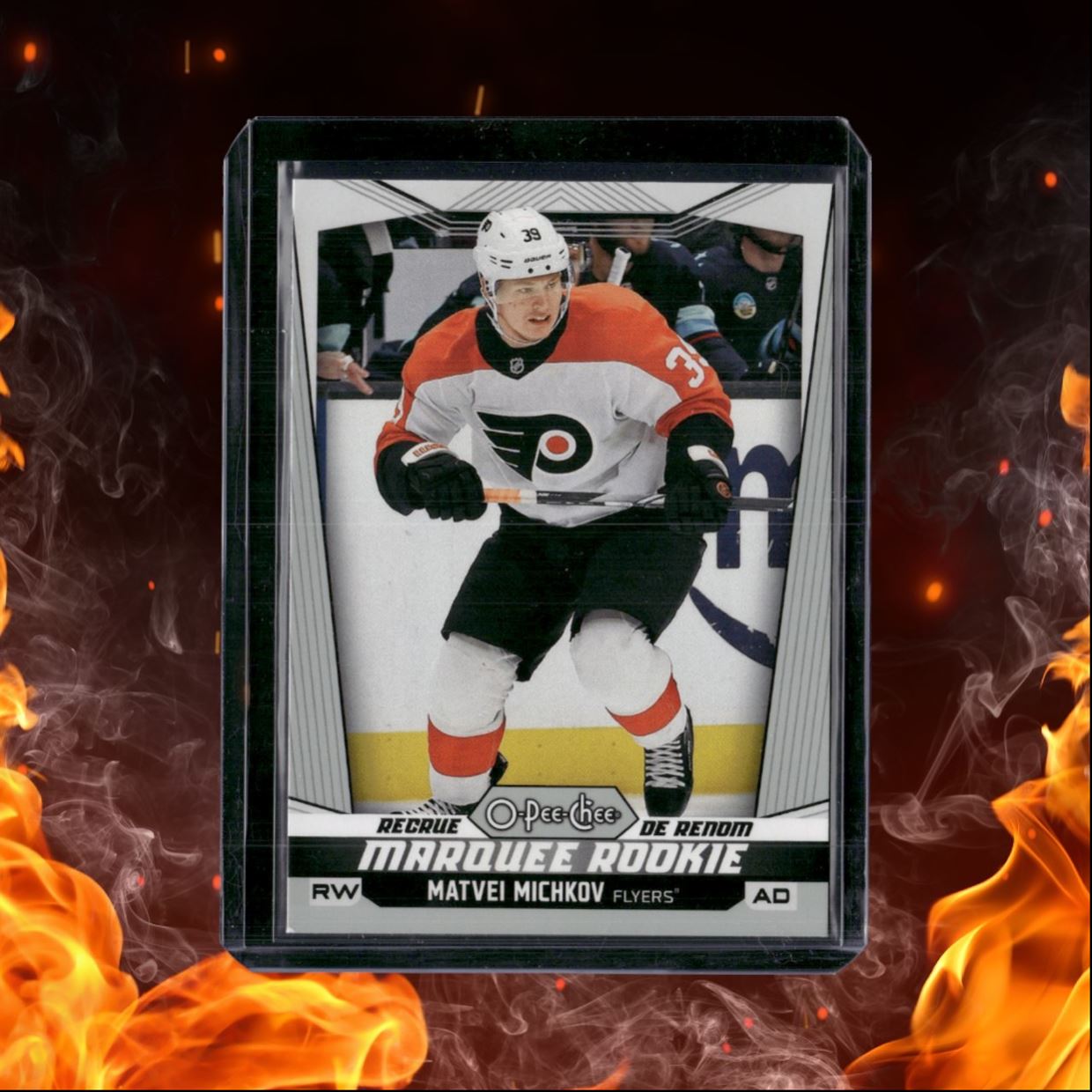 2024-25 O-Pee-Chee Matvei Michkov Marquee (B) Rookie #547