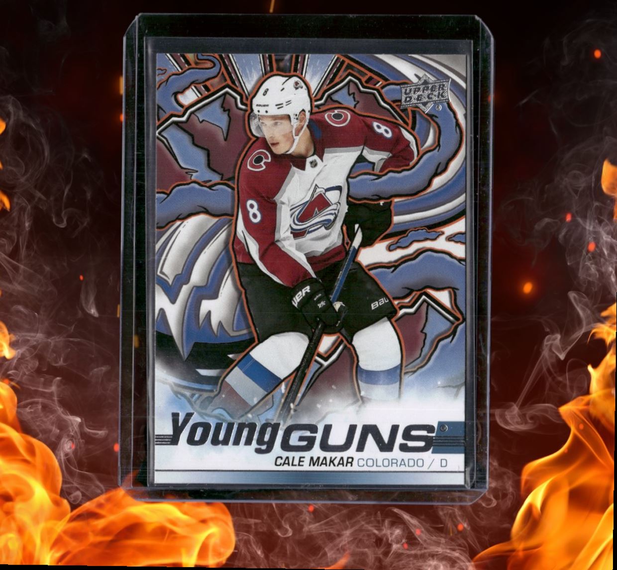 2024-25 Upper Deck Cale Makar Renewed Young Guns #493