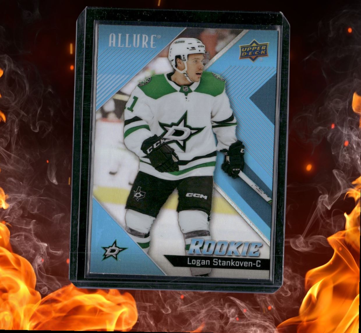 2024-25 Upper Deck Allure Logan Stankoven (A) Rookie #101