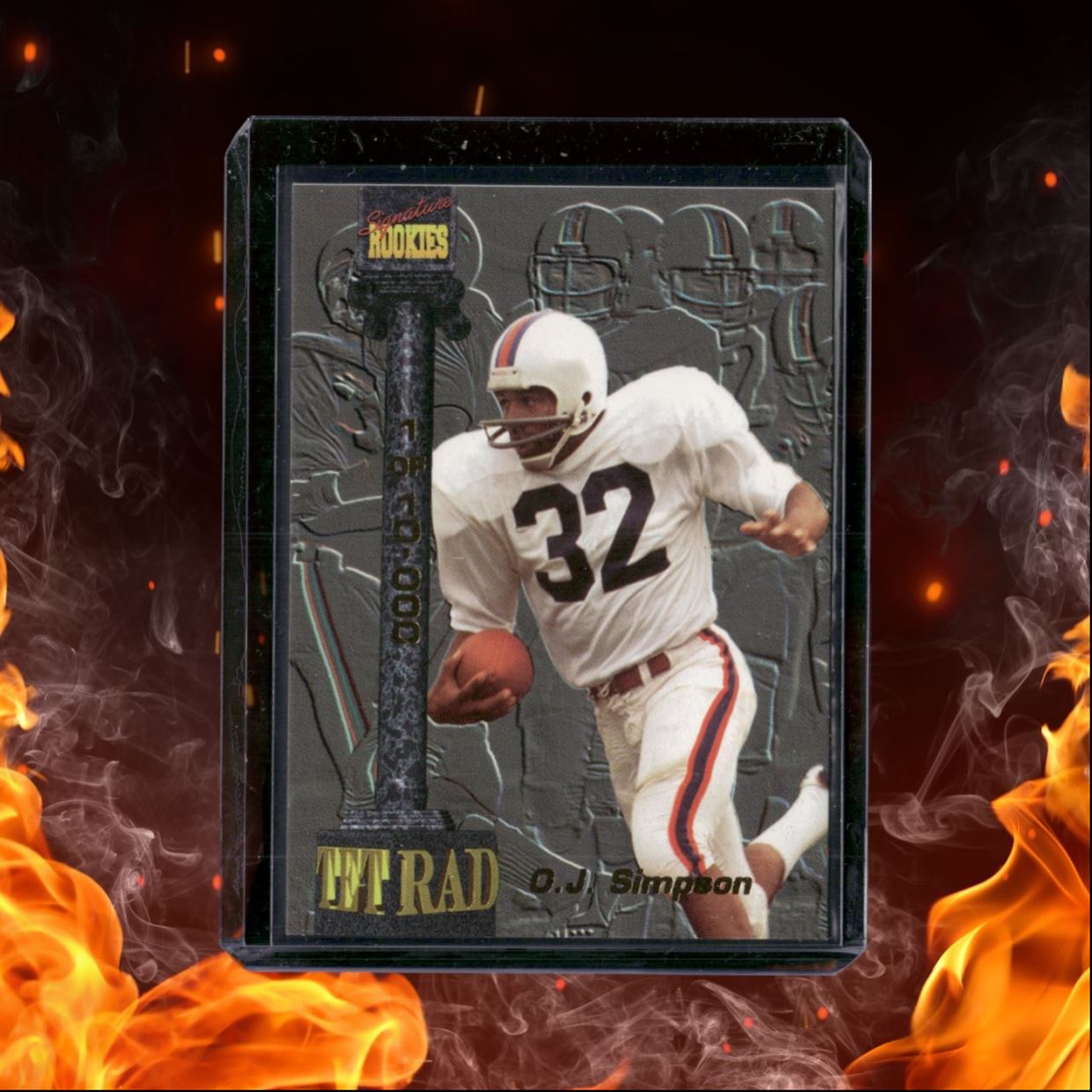 1994 Signature Rookies O.J. Simpson Tetrad /10000 #T6
