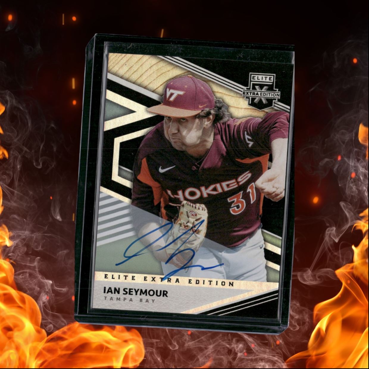 2020 Panini Elite Extra Edition Ian Seymour Auto #57