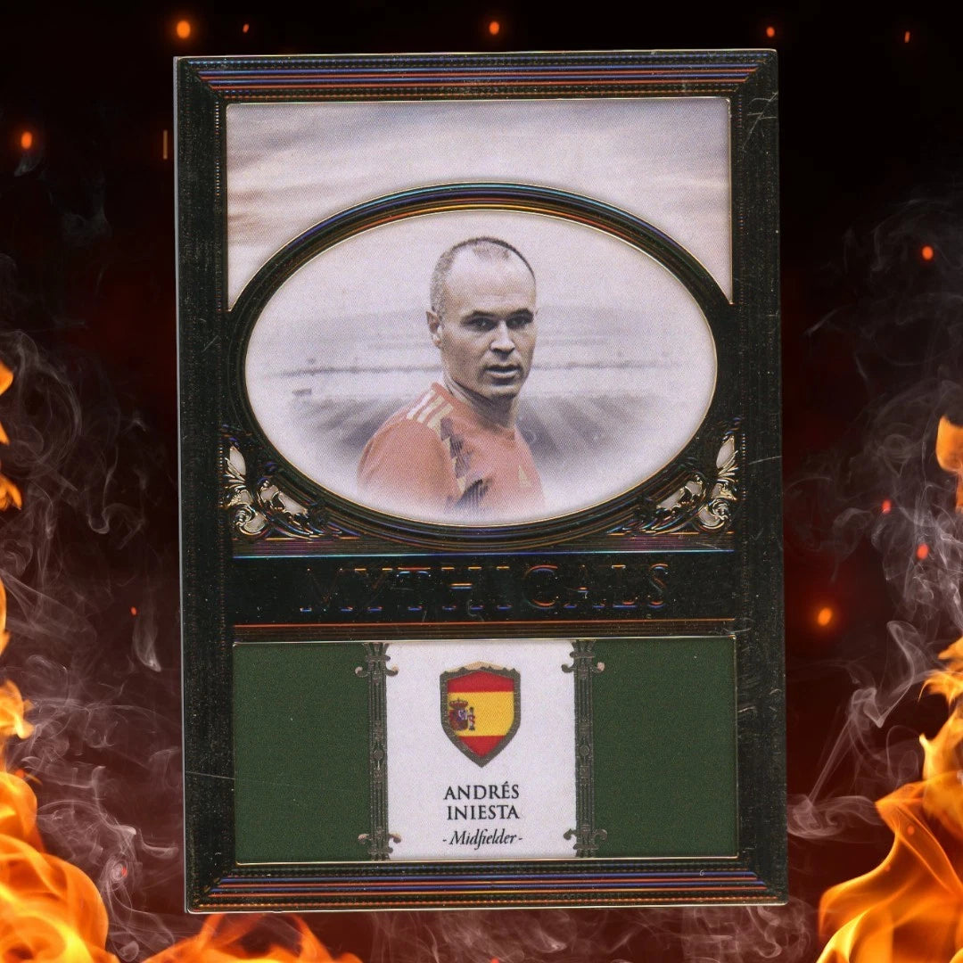 2023 Futera Unique ANDRES INIESTA Mythicals Patch /09 #MYG15