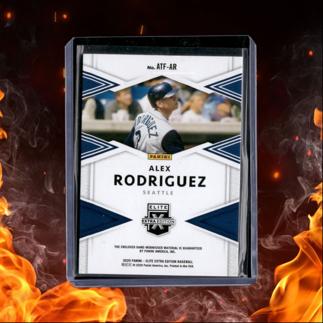 2020 Panini Elite Extra Edition Alex Rodriguez All-Time First Round Materials