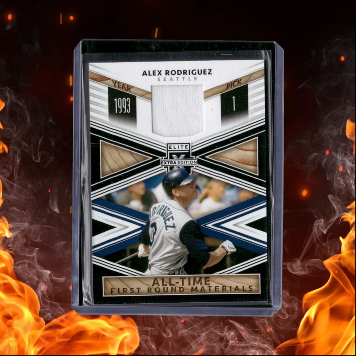 2020 Panini Elite Extra Edition Alex Rodriguez All-Time First Round Materials