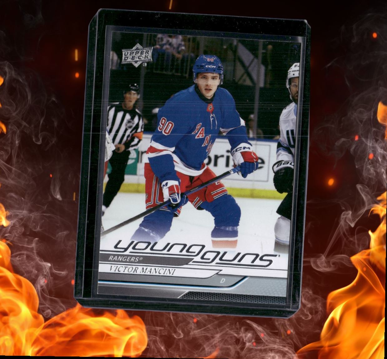 2024-25 Upper Deck Victor Mancini Young Guns (E) Rookie #464