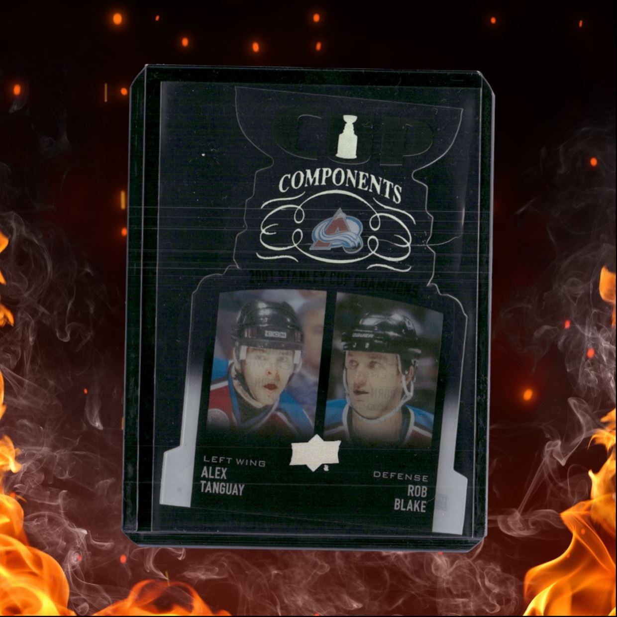 2020-21 Upper Deck Alex Tanguay / Rob Blake Clear Cut Cup Components #CCP-BT