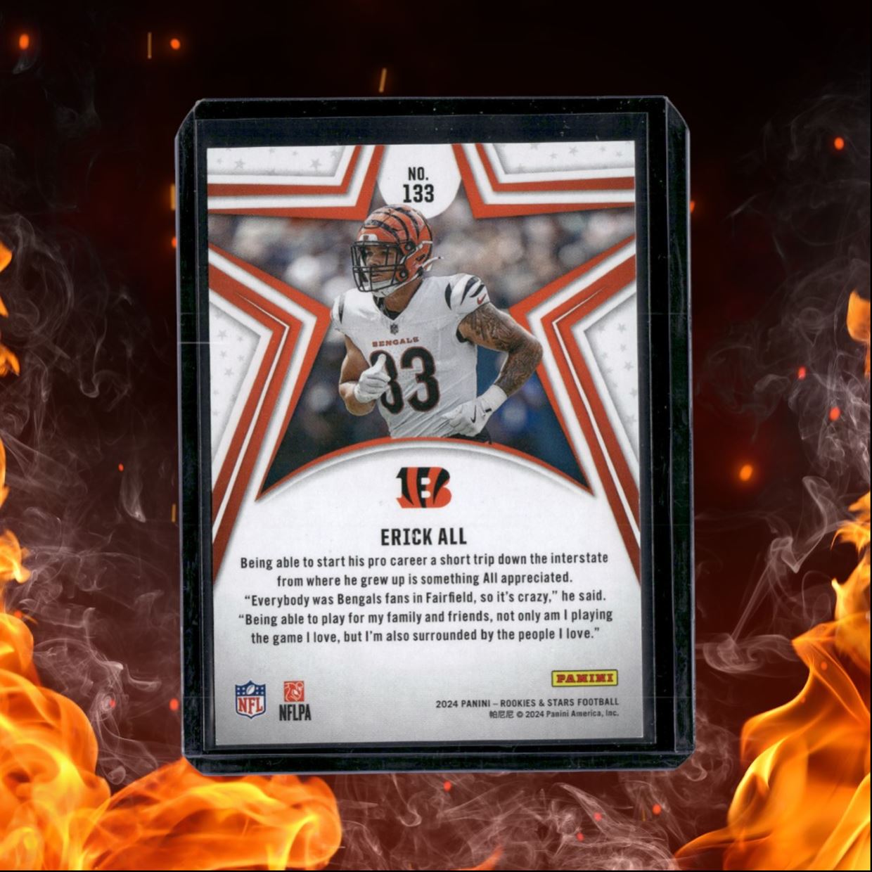 2024 Panini Rookies & Stars Erick All Black Rookie 4/5 #133