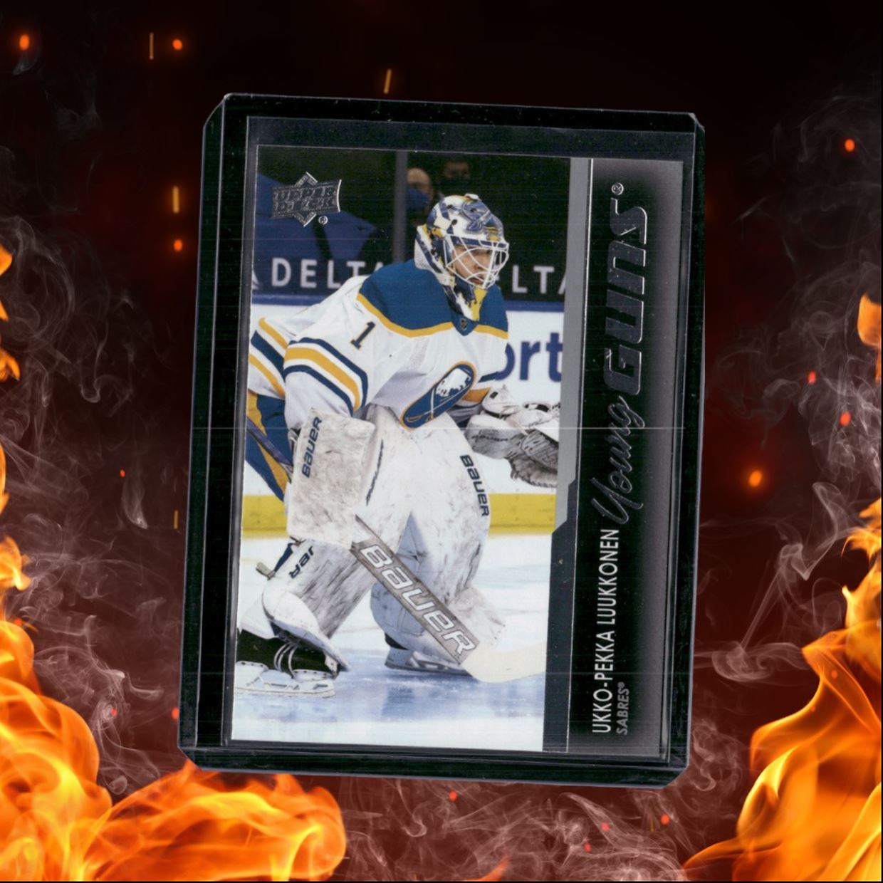 2021-22 Upper Deck Ukko-Pekka Luukkonen Young Guns (C) Rookie #202