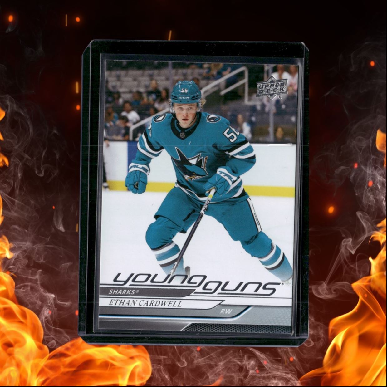2024-25 Upper Deck Ethan Cardwell Young Guns (A) Rookie #459