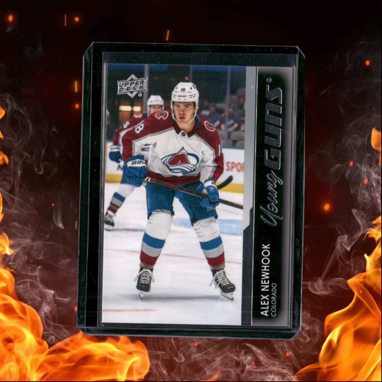 2021-22 Upper Deck Alex Newhook Young Guns Rookie #461