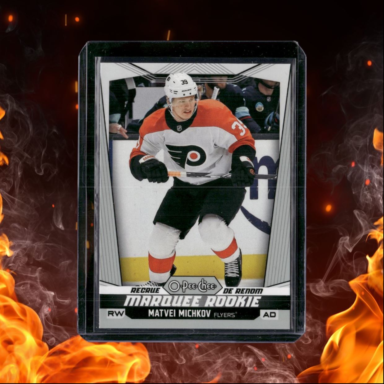 2024-25 O-Pee-Chee Matvei Michkov Marquee (A) Rookie #547