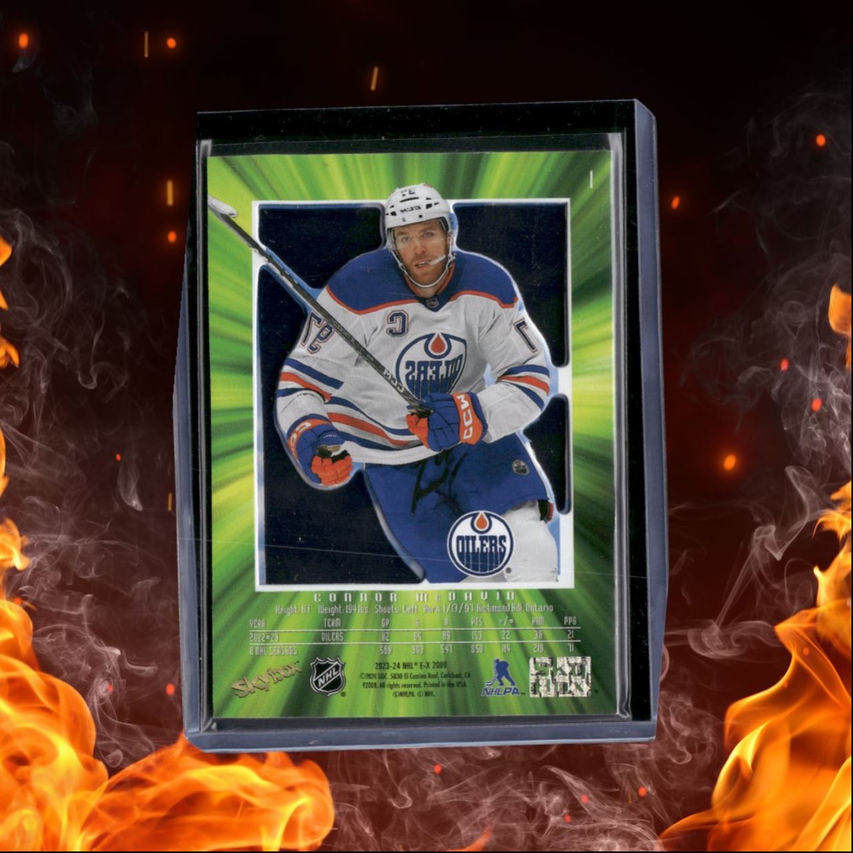 2023-24 SkyBox EX 2000 Connor McDavid #1