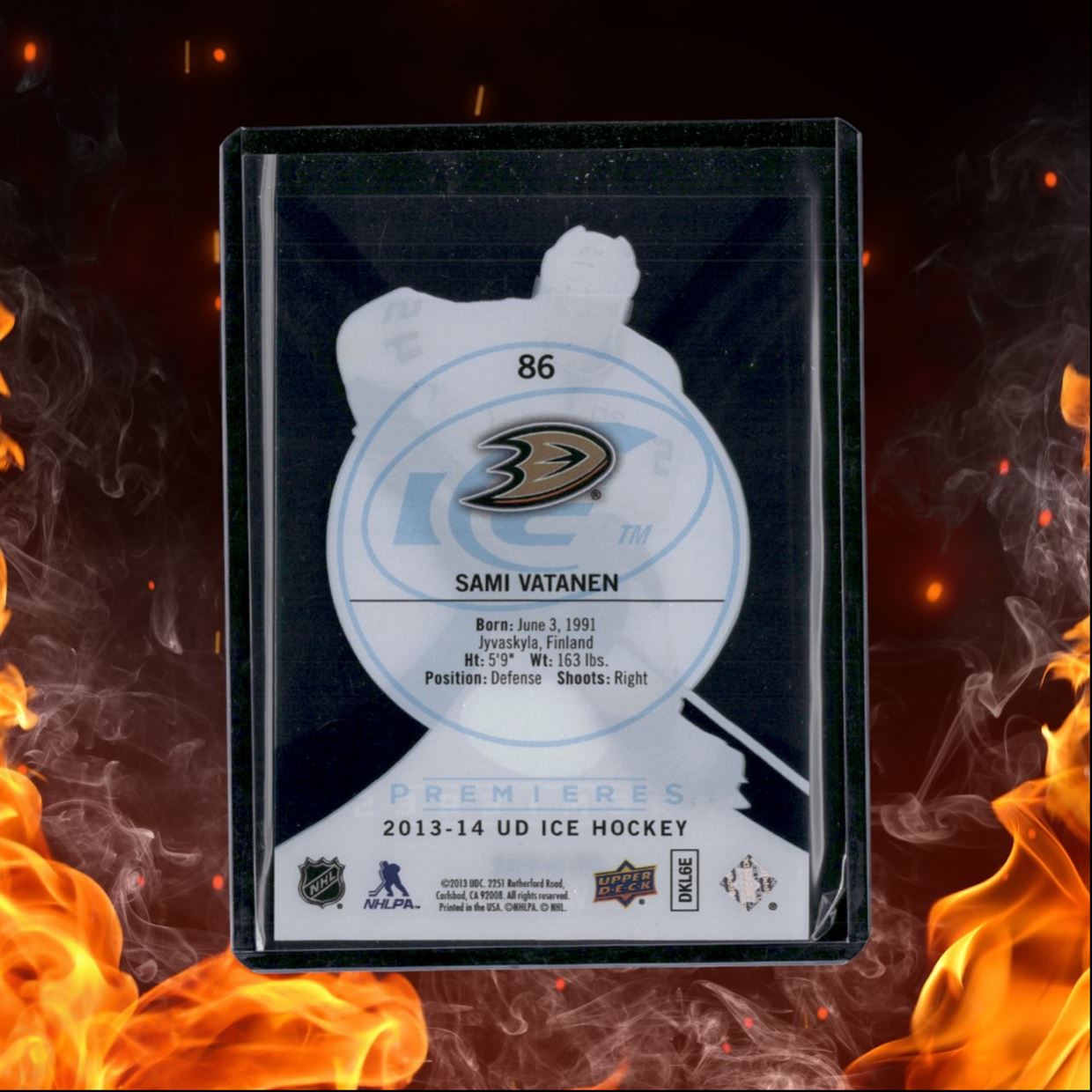 2013-14 Upper Deck Ice Sami Vatanen Premieres Rookie 053/499 #86