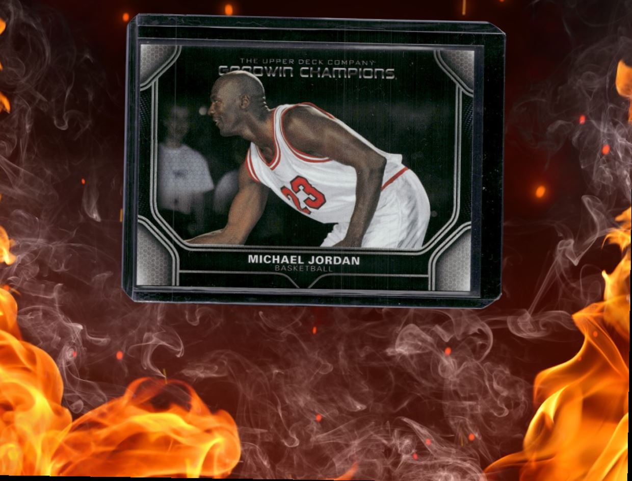 2024-25 Upper Deck Goodwin Champions Michael Jordan Glossy Black (C) #91