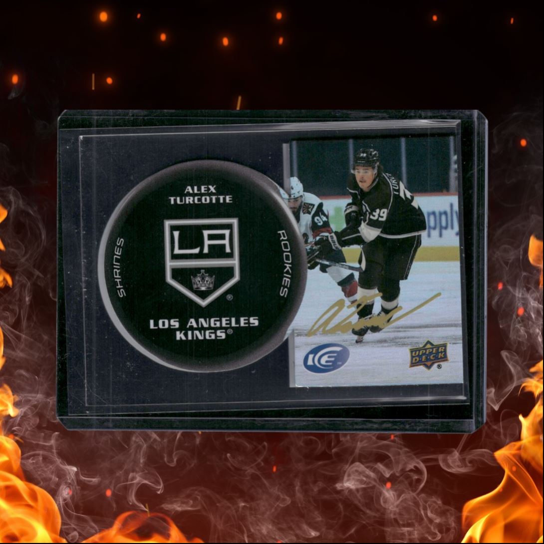 2021-22 Upper Deck Ice Alex Turcotte Shrines SP Rookie #SH-49