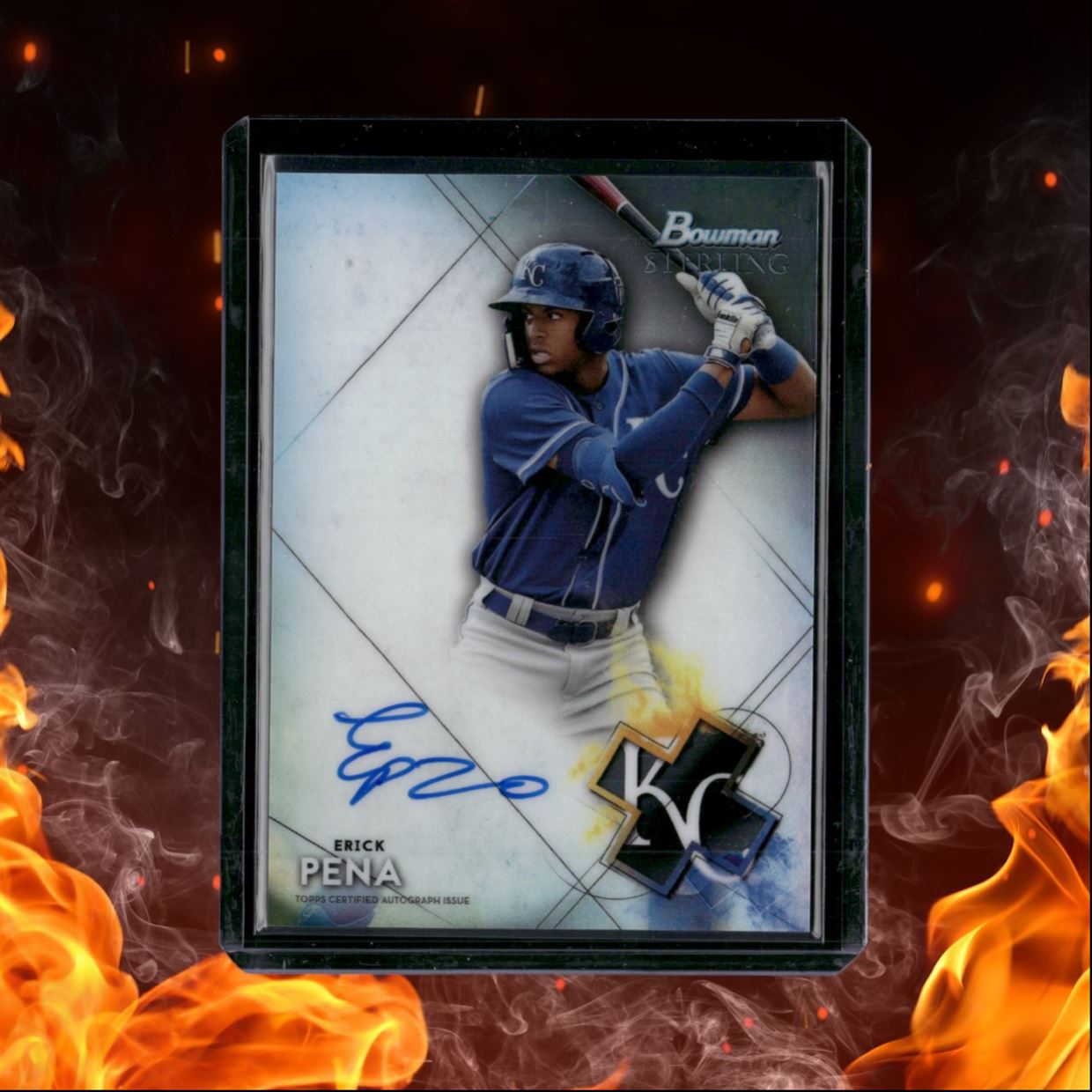 2021 Bowman Sterling Erick Pena Prospect Auto #BSPA-EP
