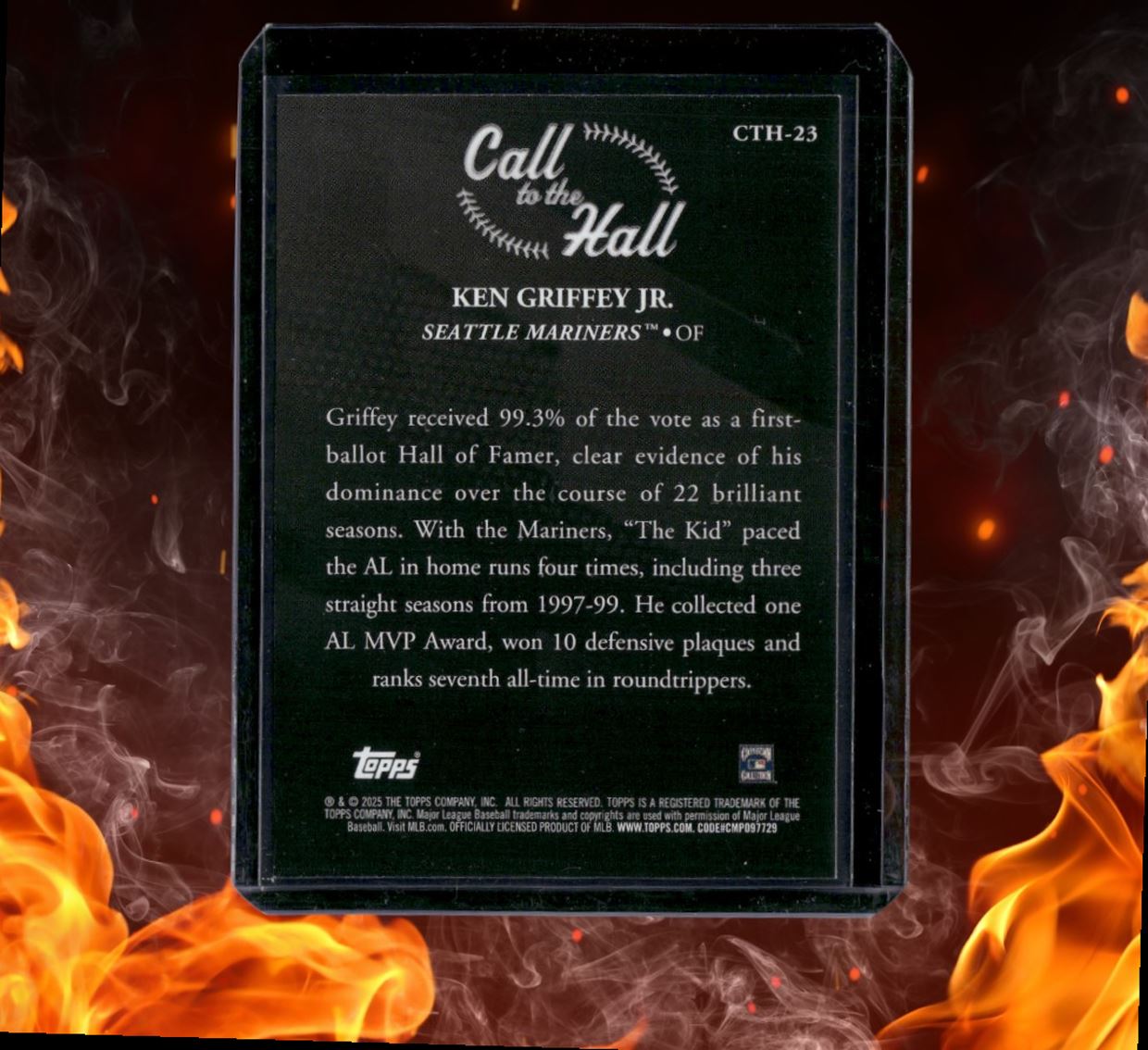 2025 Topps Ken Griffey Jr. Call to the Hall #CTH-23