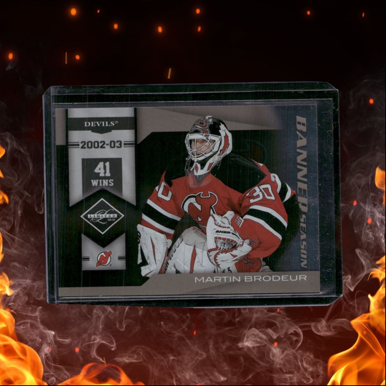 2010-11 Panini Limited Martin Brodeur Banner Season 074/199 #15