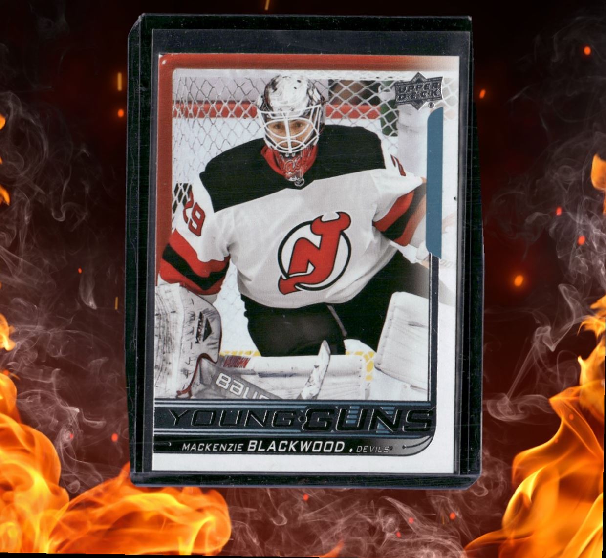 2018-19 Upper Deck Mackenzie Blackwood Young Guns Rookie #210