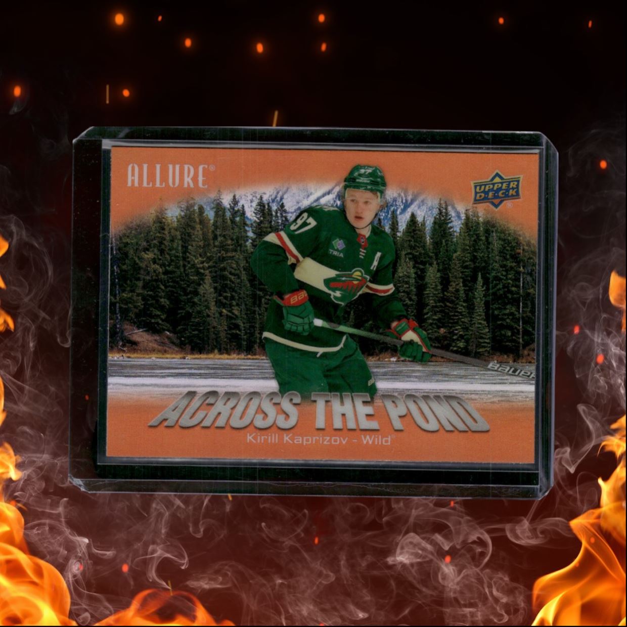 2024-25 Upper Deck Allure Kirill Kaprizov Across the Pond Orange #ATP-4
