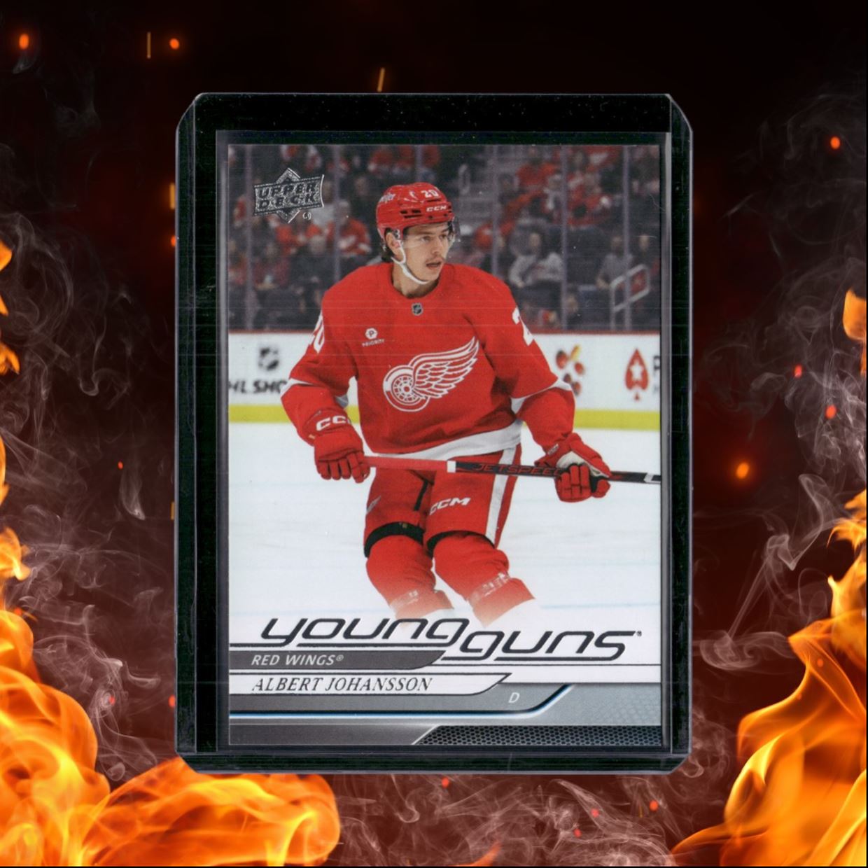 2024-25 Upper Deck Albert Johansson Young Guns (C) Rookie #475