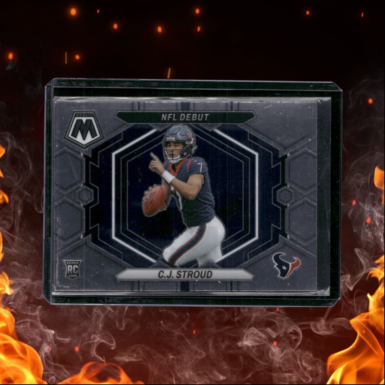2023 Panini Mosaic C.J. Stroud NFL Debut Rookie #ND-3