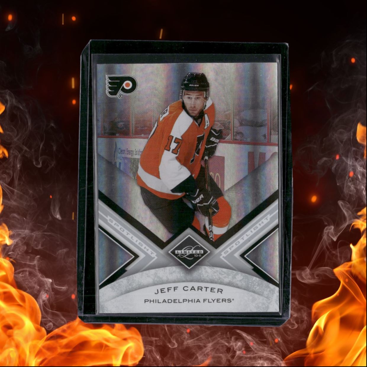 2010-11 Panini Limited Jeff Carter Silver Spotlight 37/49 #77