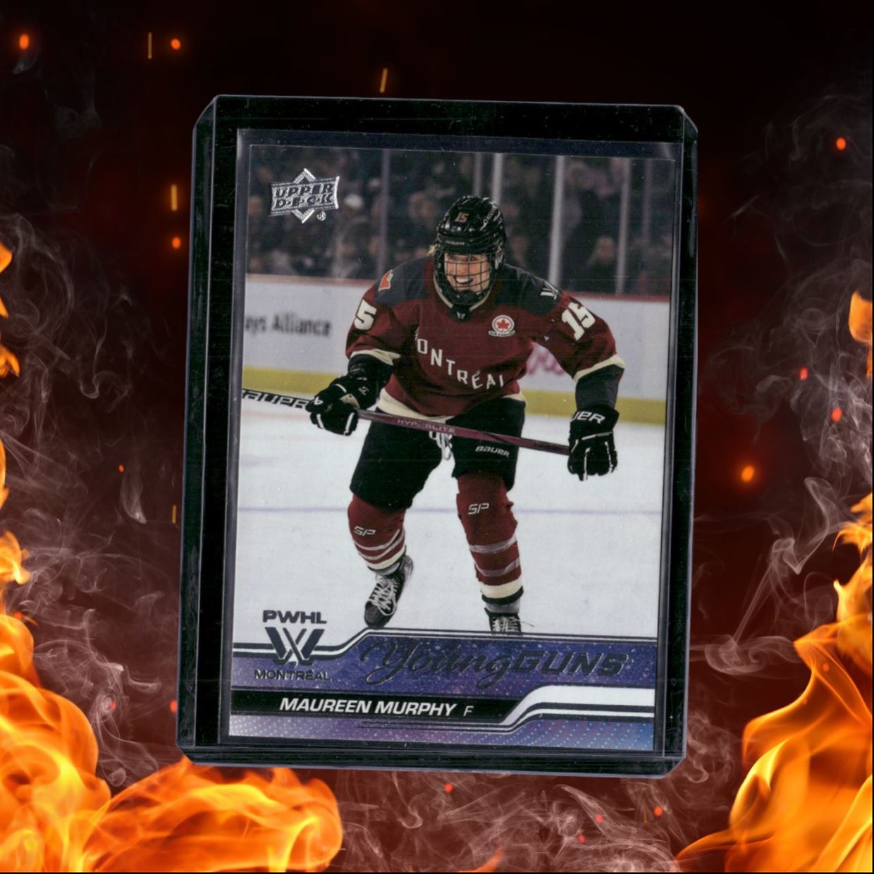 2024-25 Upper Deck PWHL Maureen Murphy Young Guns Rookie #57
