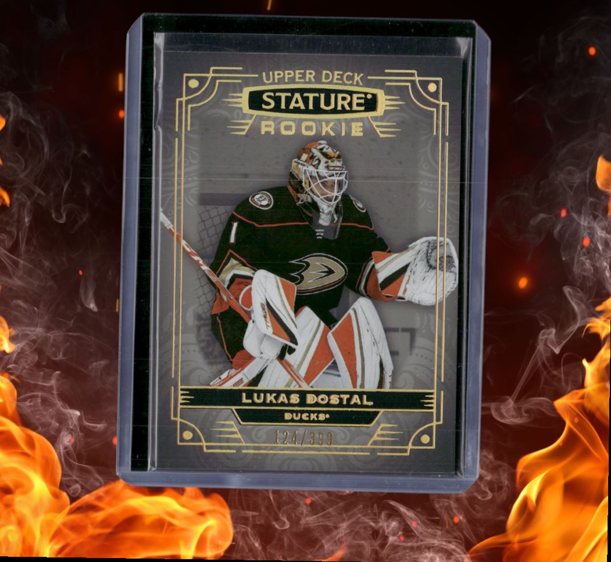 2022-23 Upper Deck Stature Lukas Dostal Rookie 124/399 #164