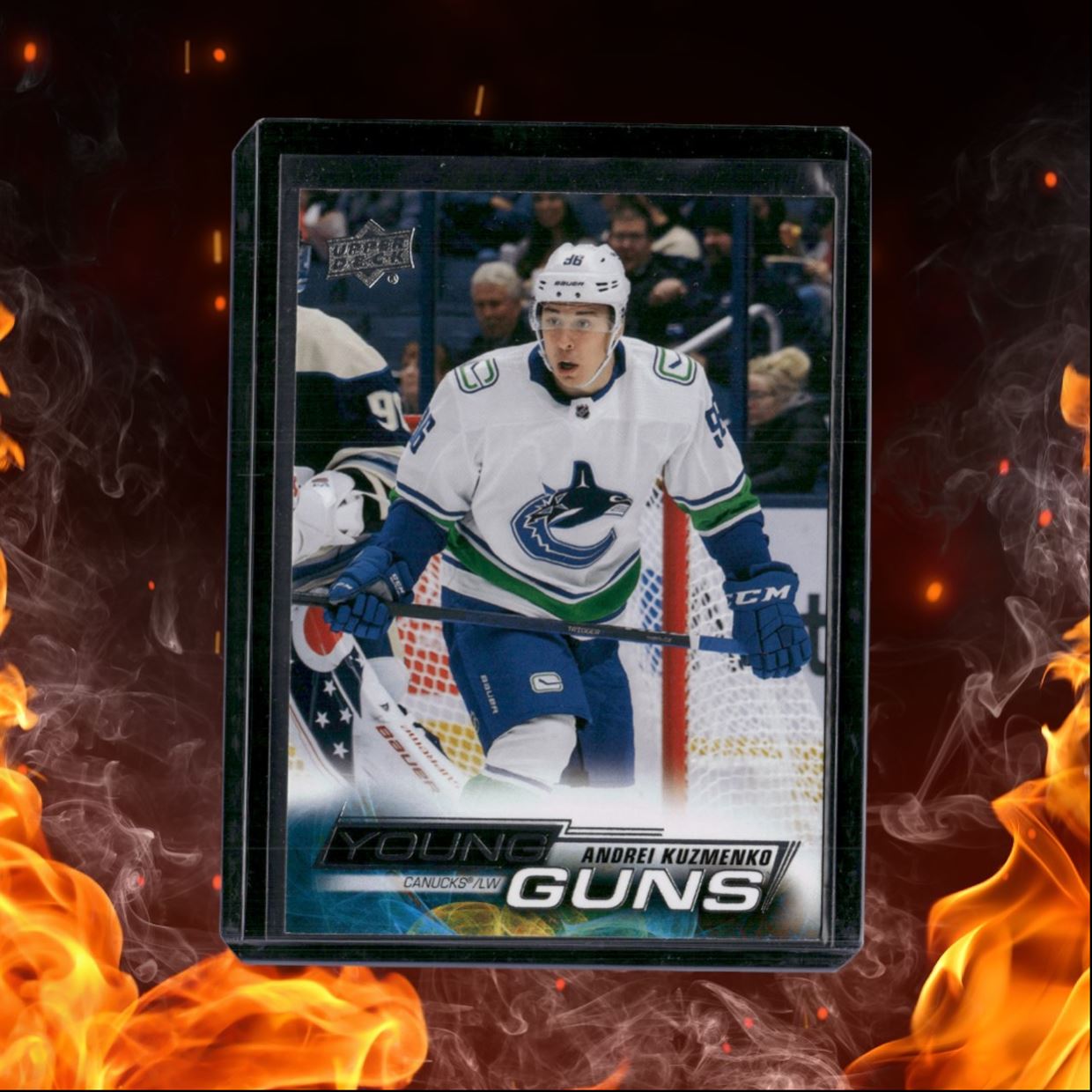2022-23 Upper Deck Andrei Kuzmenko Young Guns (B) Rookie #465