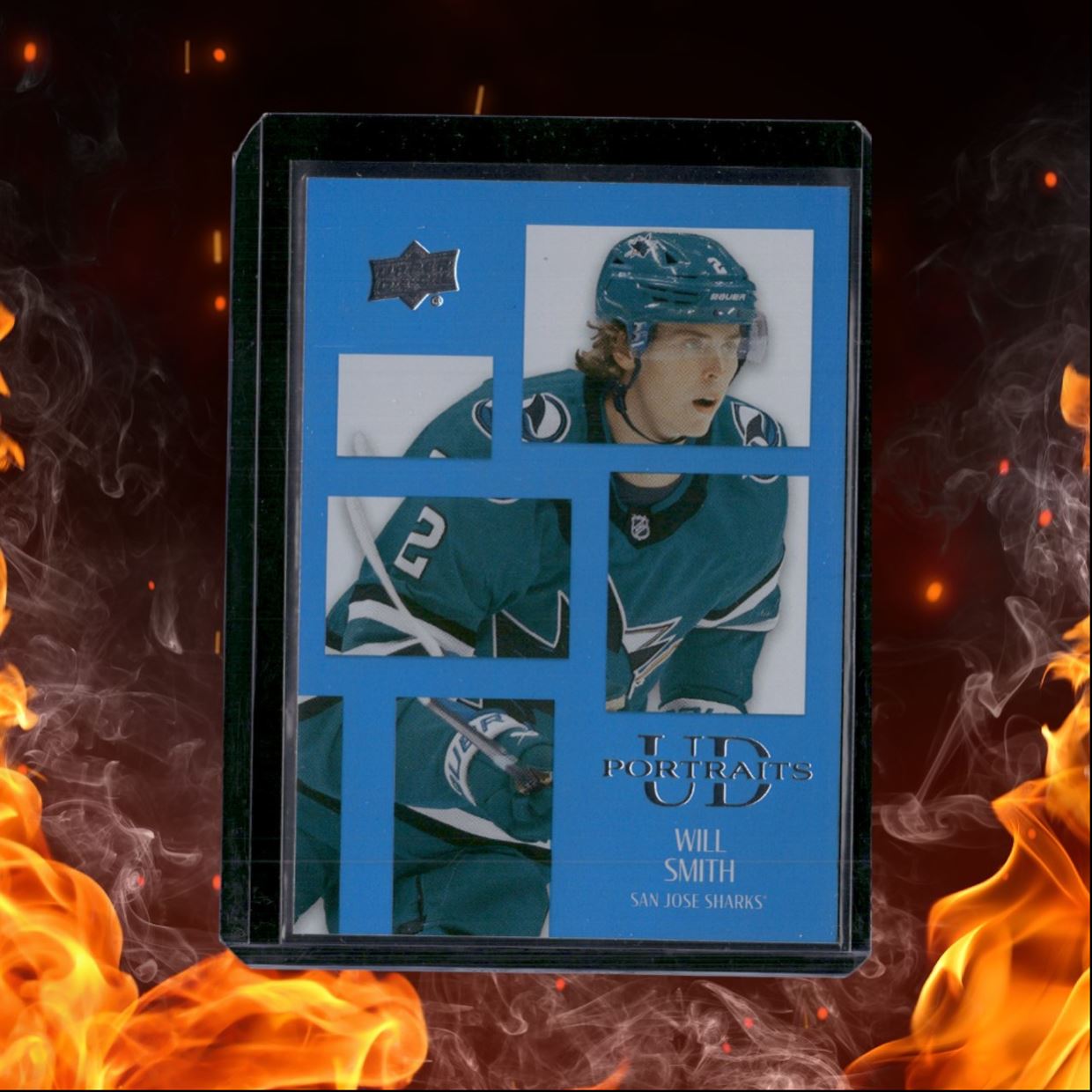 2024-25 Upper Deck Will Smith UD Portraits (B) Rookie #P58