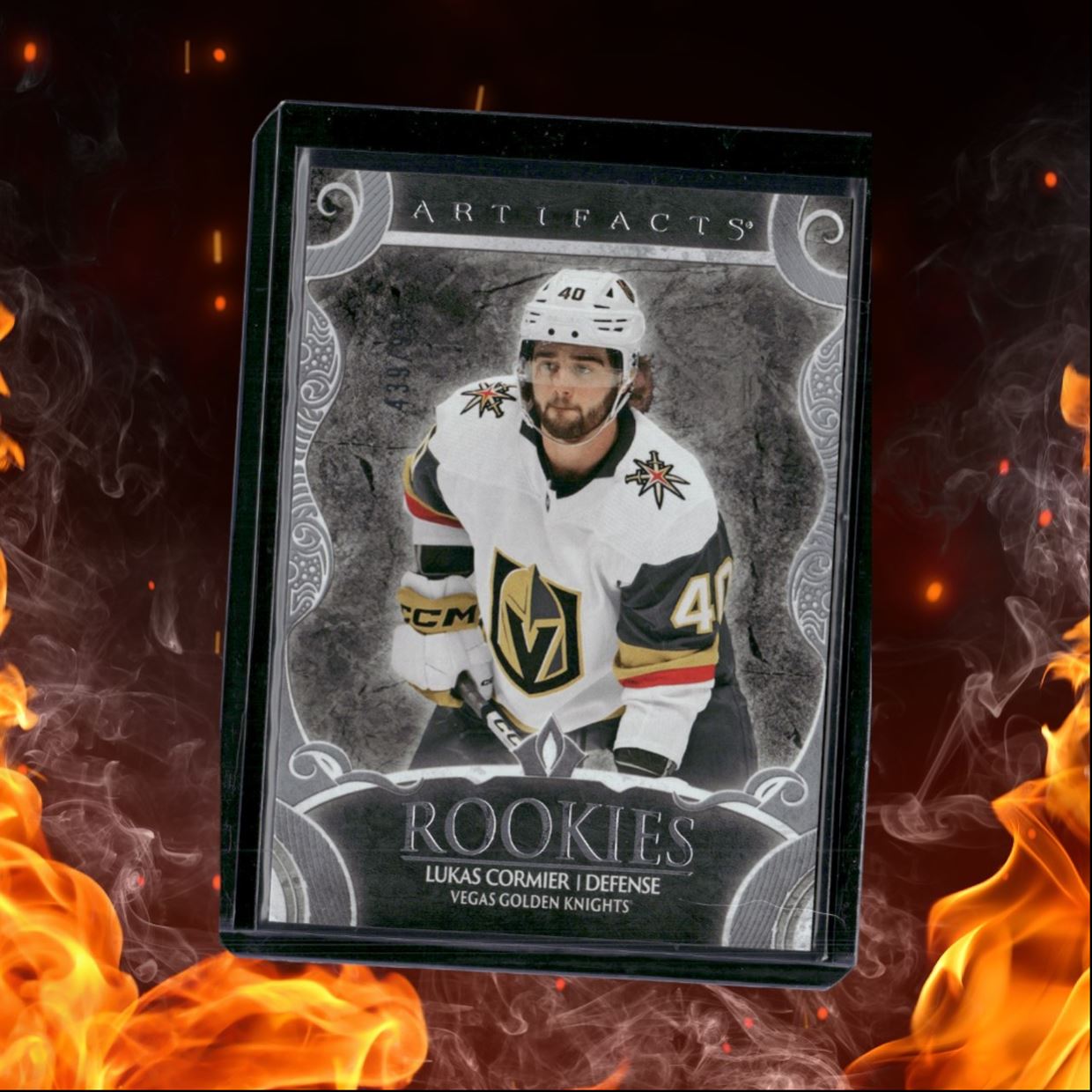 2024-25 Upper Deck Artifacts Lukas Cormier Rookie 439/999 #177